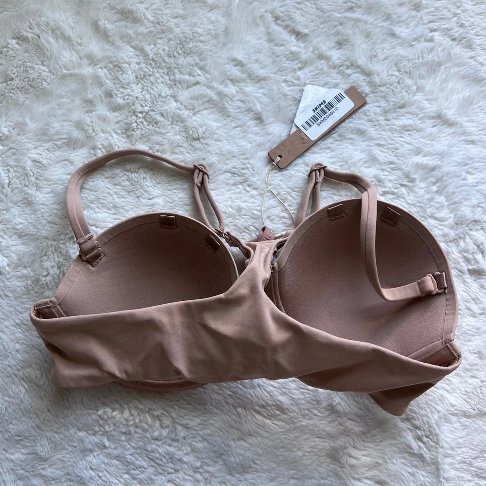 SKIMS Women's Fits Everybody Racerback Demi Bra Clay Size 32C DM-DEM-7626W NWT